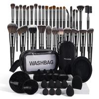 Maange Professional Makeup Tools Kit, 51pcs/set Including 32 Makeup Brushes & 7 Puff & 8 Sponge & 1 Brush Cleaning Tool & Sto...