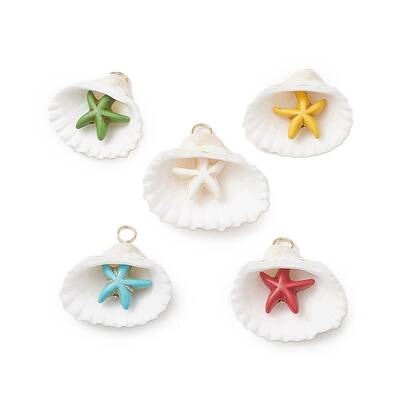 Summer Beach Natural Shell Pendants