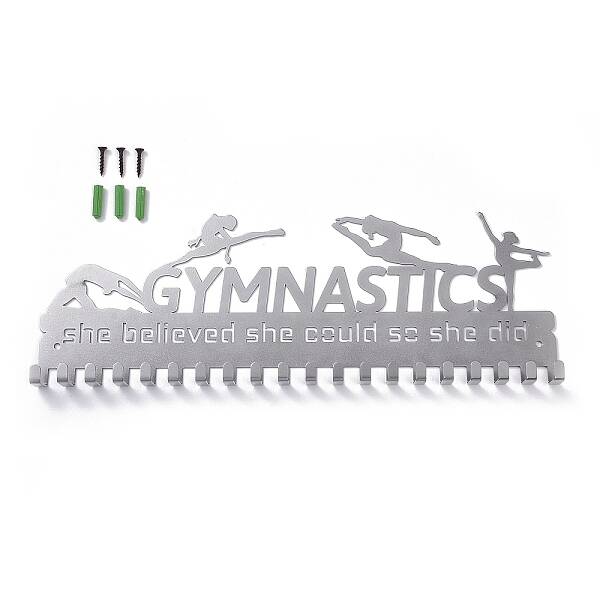 (Defective Closeout Sale) Fashion Iron Medal Hanger Holder Display Wall Rack