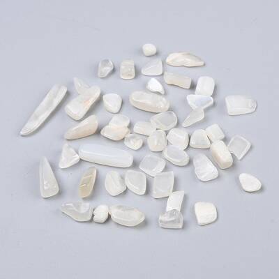Natural White Moonstone Beads