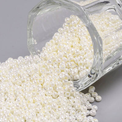 11/0 Grade A Round Glass Seed Beads