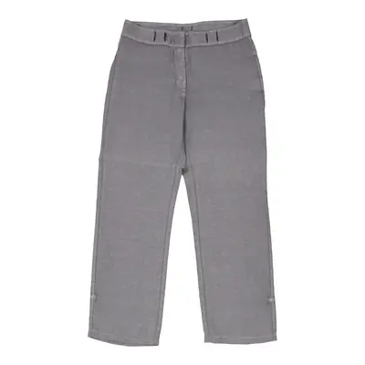 Maison Margiela Trousers - 30W UK 8 Grey Linen