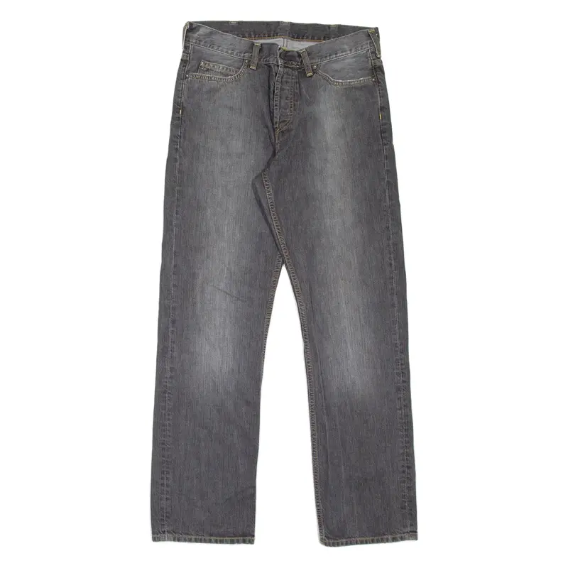 CARHARTT Texas Pant Mens Jeans Grey Regular Straight Stone Wash W31 L32