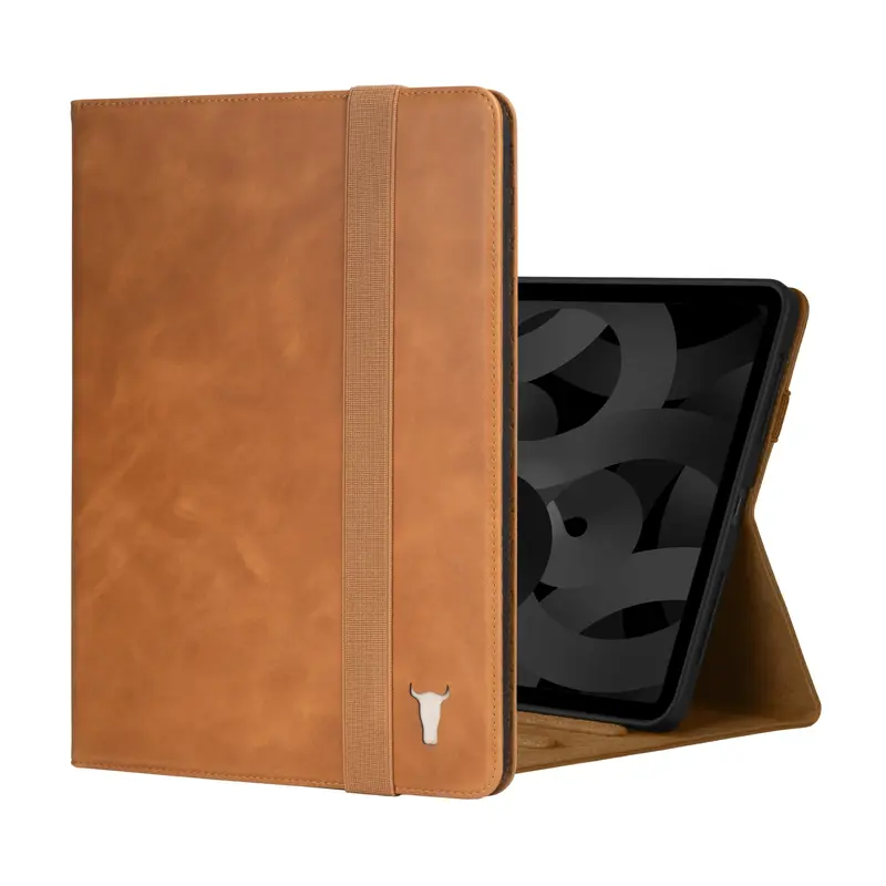 Apple iPad 11th Gen A16 / 10th Gen Leather Case - Tan