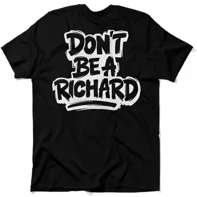 Richard - Black T-Shirt