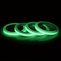 Luminous Safety Tape, Self Adhesive Waterproof Exterior Tape, Glow in The Dark Tape, Decorative Tape for Stairs, Walls and Ou...