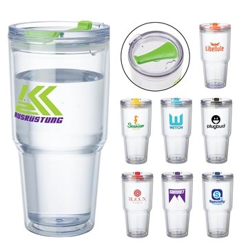 48 Customized Desire 26 oz Hot Cold Tumbler - Silicone Seal