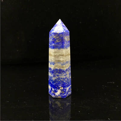 Point Tower Natural Lapis Lazuli Home Display Decoration