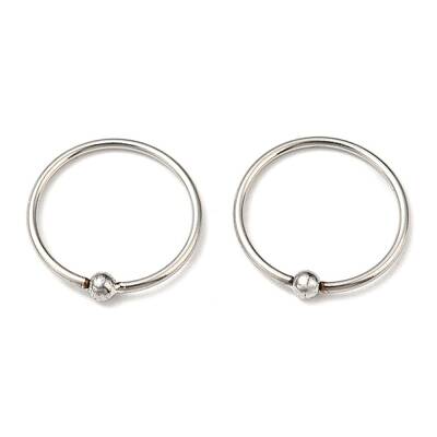 Non-Tarnish 304 Stainless Steel Captive Bead Rings