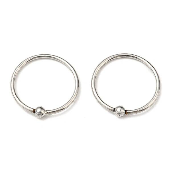 Non-Tarnish 304 Stainless Steel Captive Bead Rings