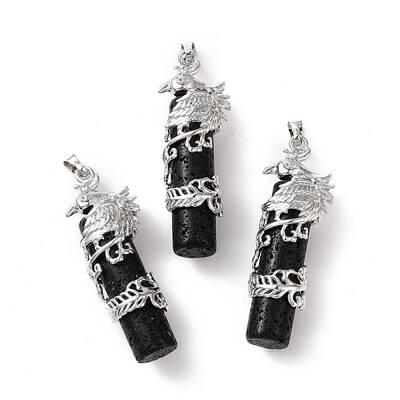 Natural Lava Rock Pendants