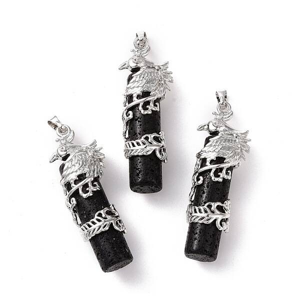 Natural Lava Rock Pendants