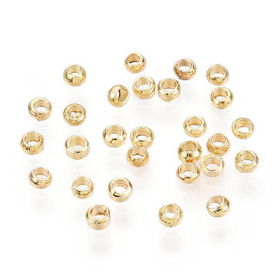 Brass Crimp Beads