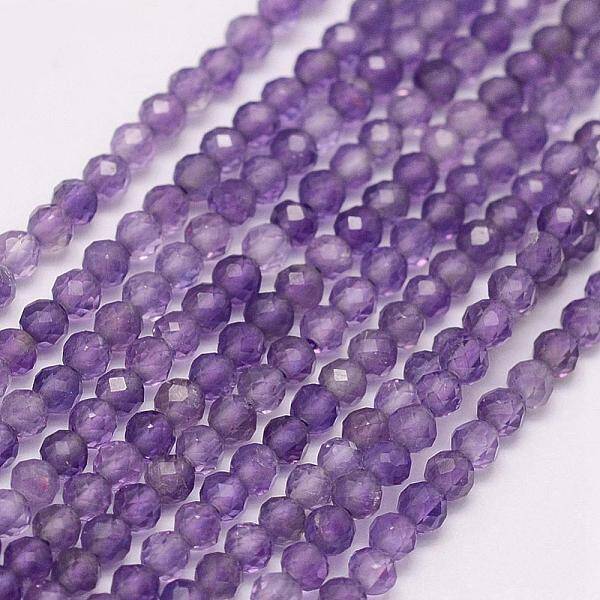 Natural Amethyst Beads Strands