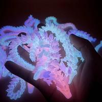 3D Printed Luminous Crystal Dragon, 1 Count Creative Desktop Decoration, Desktop Ornament for Home Office Dormitory School Ca...