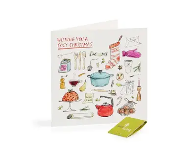 Recycled Christmas Cards - Zero Waste (FSC 100%) | Style: Cosy Christmas