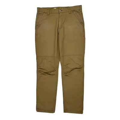 Carhartt Slim Fit Trousers - 36W 33L Brown Cotton Blend | Size: 36″ waist