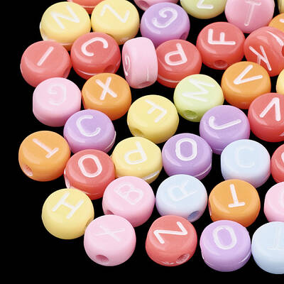 Opaque Acrylic Beads