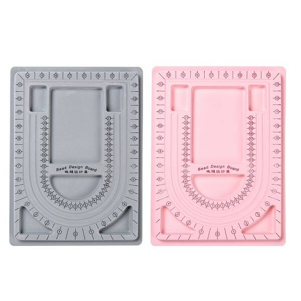 Plastic Flocked Bead Design Boards