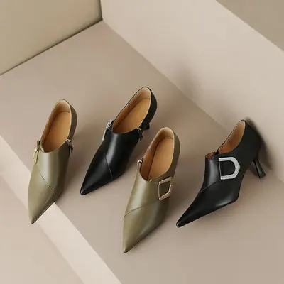 CHIKO Bregus Pointy Toe Stiletto Ankle Boots