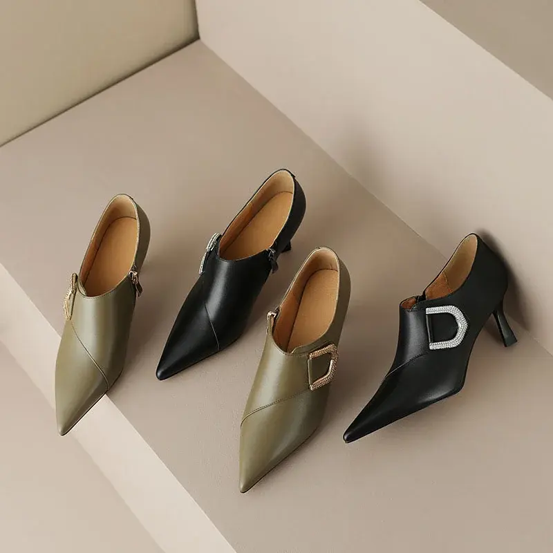 CHIKO Bregus Pointy Toe Stiletto Ankle Boots