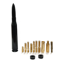 HittCraft 50 BMG Antenna - 6061 Aluminum, Short Design, 50 Cal, Compatible with Chevy, Dodge, Jeep, Ford, Toyota, GMC, Nissan...