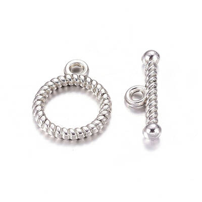 Tibetan Style Toggle Clasps