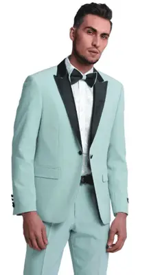 Sage Green Tuxedo For Groom