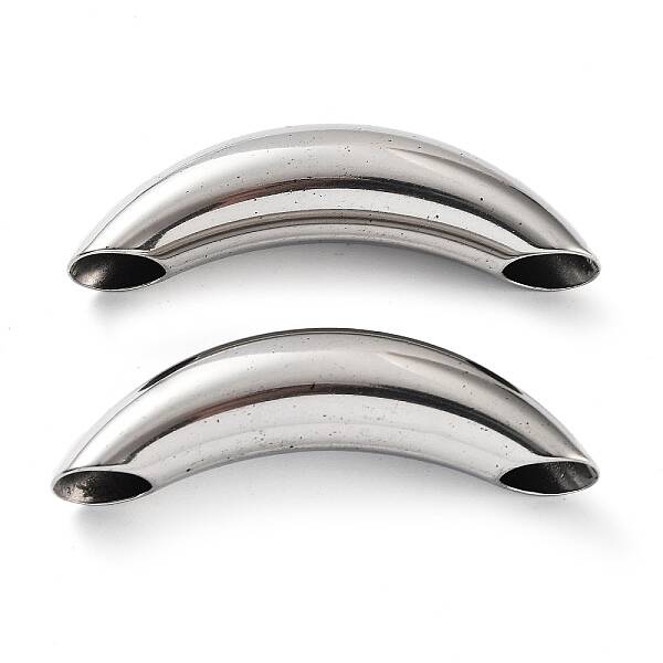 Non-Tarnish 201 Stainless Steel Tube Beads