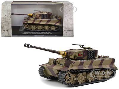 German Late Production Sd. Kfz. 181 PzKpfw VI Tiger I Ausf. E Heavy Tank #312 Schwere Panzerabteilung 505 Poland 1944 1/43 Di...