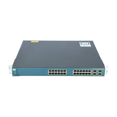 WS-C3560G-24PSS-RF Cisco Cat 3560 3560G-24P 24x RJ45 PoE 4x SFP Switch