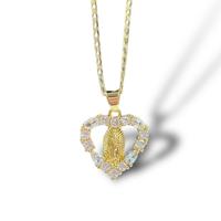 Corazón virgencita necklace 💫🤍