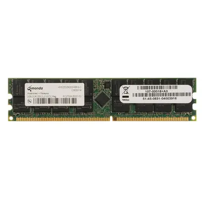 NetApp 107-00018+A0 | 2GB DDR-266MHz PC2100 ECC Registered 184-Pin RDIMM Memory