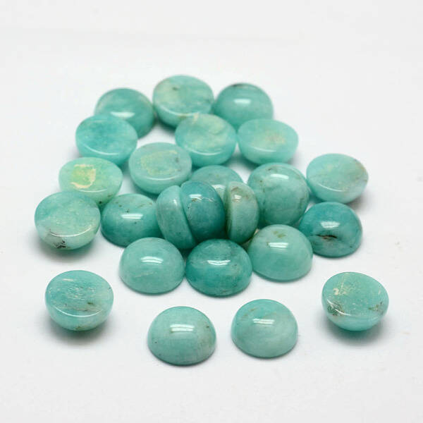 Dome Natural Amazonite Cabochons