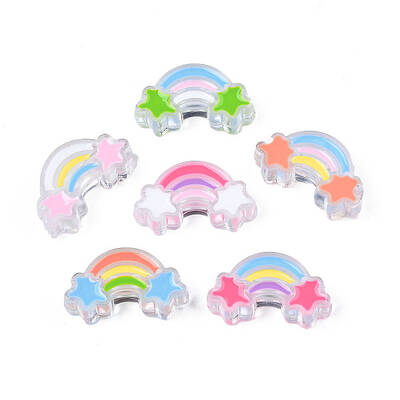 Transparent Acrylic Beads