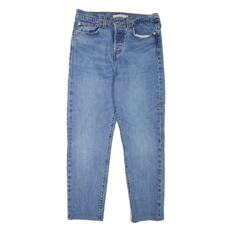 LEVI'S Wedgie Womens Jeans Blue Regular Tapered W28 L25