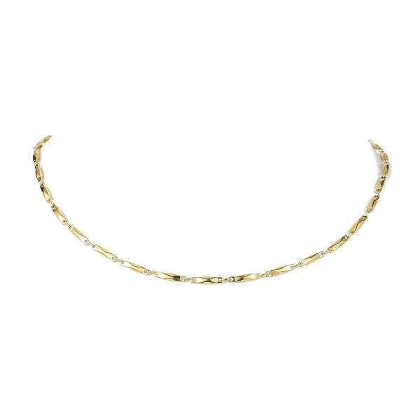 304 Stainless Steel Rectangle link Chain Necklaces