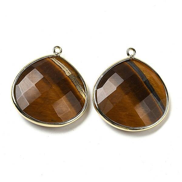 Natural Tiger Eye Pendants