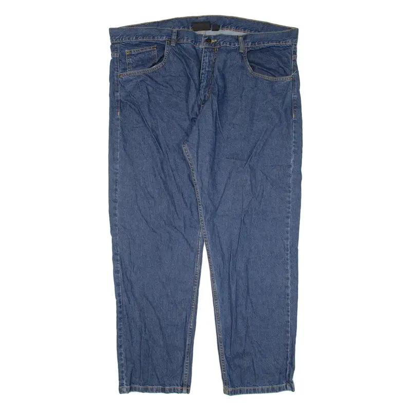 DICKIES Mens Jeans Blue Regular Straight W44 L30