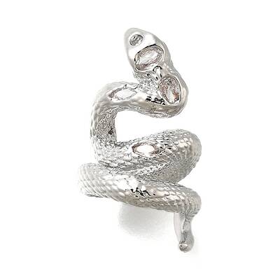Brass Micro Pave Cubic Zirconia Beads