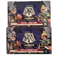 2X 2024 Panini Mosaic Football Hobby 2 Box Pick Your Team Break #283