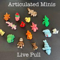 3D Printed Articulated Minis, Picks Yours Live Ornaments Decor