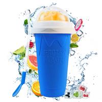 Slushie Maker Cup, Magic Quick Frozen Slushy Cup Cooling Cup Squeeze Cup Slushie Maker, Homemade Milk Shake Ice Cream Maker T...