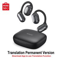 MINISO MS162 Wireless BT Earphones, Open-ear Translator Earbuds, Wireless BT Earphones Support 150 Languages Translator, BT T...