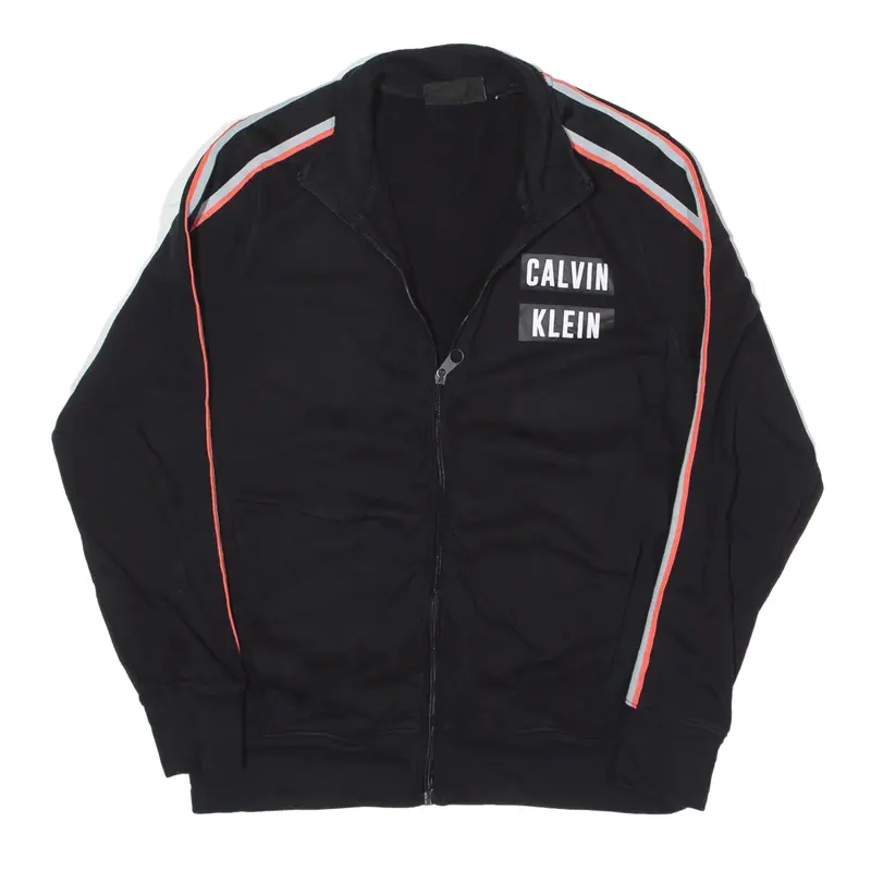 CALVIN KLEIN PERFORMANCE Track Jacket Black Womens L