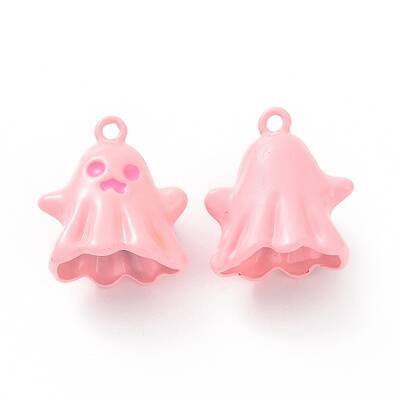 Spray Painted Alloy Enamel Pendants