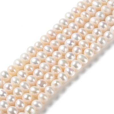 Natural Cultured Freshwater Pearl Beads Strands