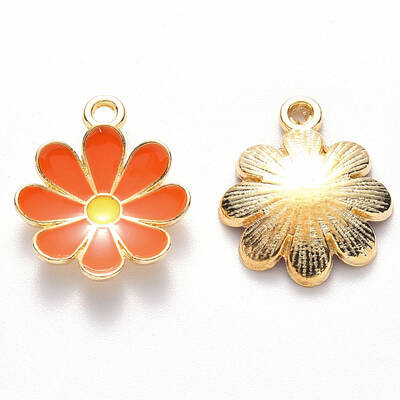 Alloy Enamel Pendants