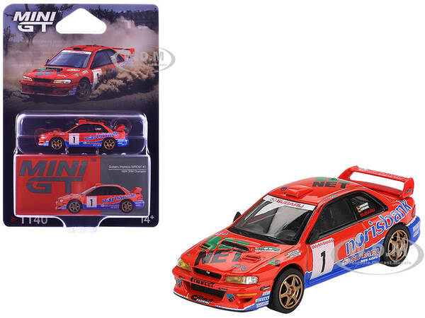 Subaru Impreza WRC97 #1 Armin Kremer - Fred Berssen Champion Deutsche Rallye Meisterschaft (DRM) (1999) Limited Edition 1/6...