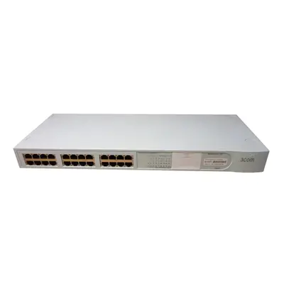 3Com 3C16471 | 2024 SuperStack 3 24 x RJ-45 Ports 10/100Base-TX Layer 2 Unmanaged Rack-mountable Fast Ethernet Network Switch